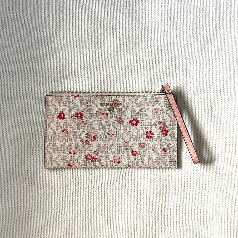 Michael Kors Floral Wristlet